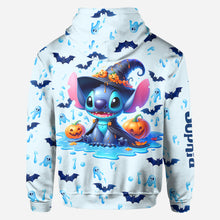 Load image into Gallery viewer, Personalized Halloween Ohana All Over Shirt Gift for Family
