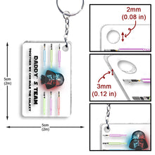 Load image into Gallery viewer, Personalized Star Wars Acrylic Keychain Gift for Dad
