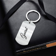 Load image into Gallery viewer, Personalized LGBT Support Epoxy Metal Keychain Unique Gift
