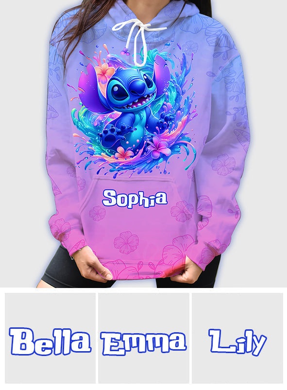 Personalized Ohana All Over Shirt Custom Name Gift for Family