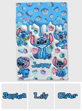 Load image into Gallery viewer, Personalized Ohana Towel Custom Name Hawaiian Gift for Family
