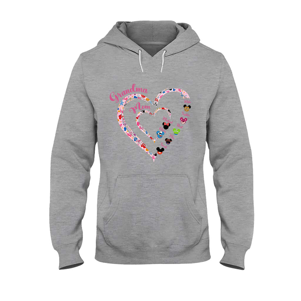 Personalized Grandma Mouse T-shirt & Hoodie Gift for Mother's Day