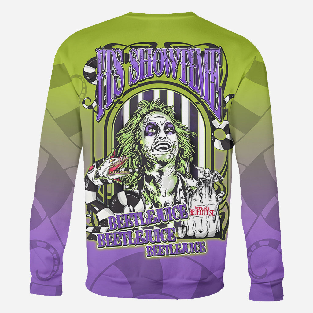 Personalized Beetlejuice All Over Shirt Gift for Halloween