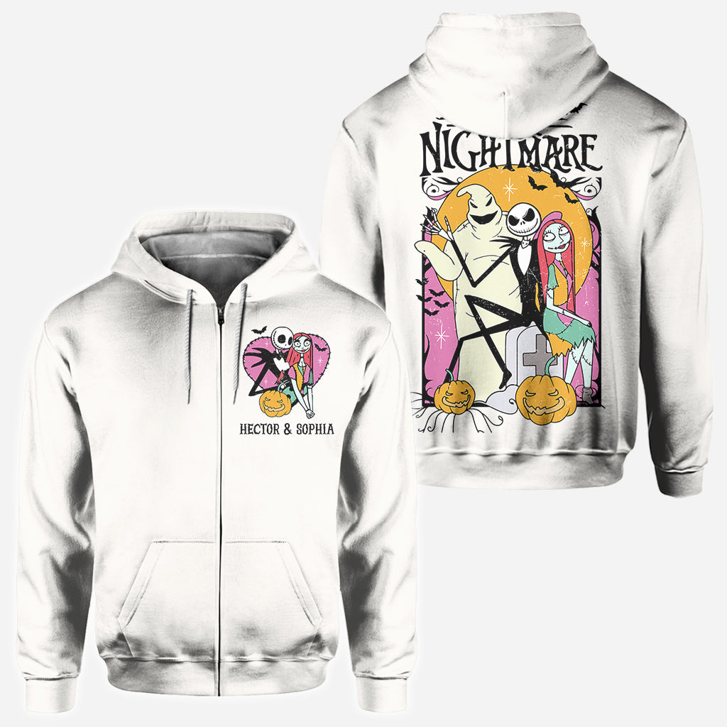 Personalized Nightmare All Over Shirt Custom Name Gift