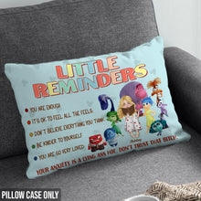 Load image into Gallery viewer, Personalized Little Reminders Pillow Cover for Unique Gift
