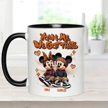 Load image into Gallery viewer, Personalized We Got This Accent Mug Custom Name Gift for Couples

