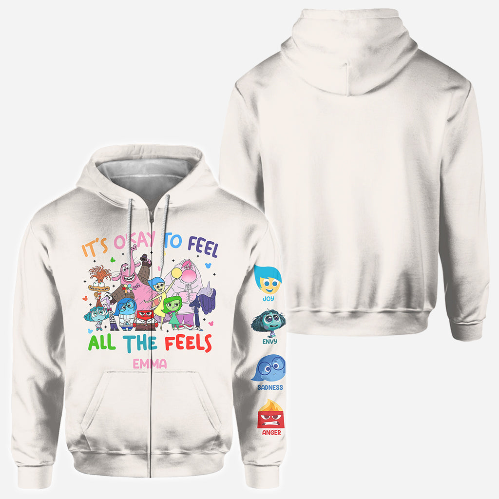 Personalized All-Over Shirt for Kids | Back to School Gift