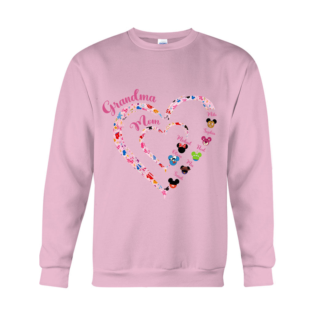 Personalized Grandma Mouse T-shirt & Hoodie Gift for Mother's Day
