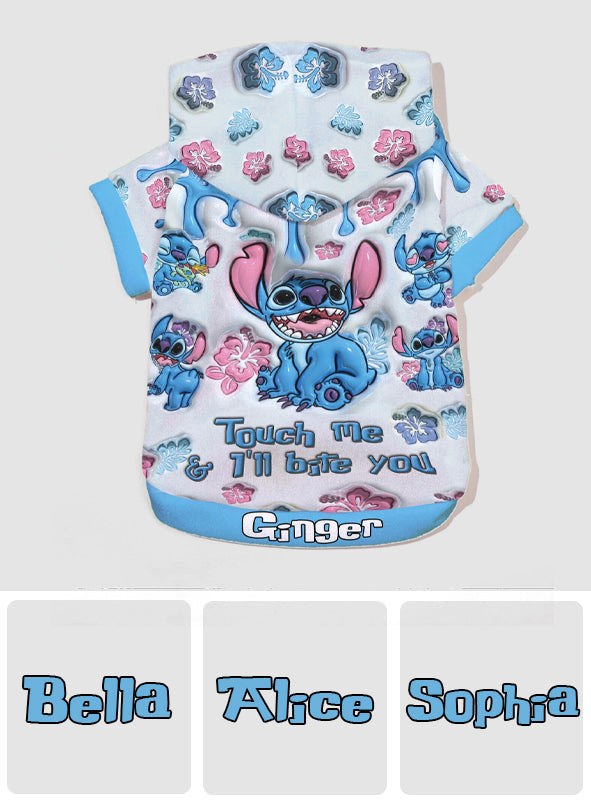 Personalized Ohana Pet Hoodie Custom Name for Dogs and Cats