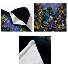 Load image into Gallery viewer, Personalized Halloween Blanket Hoodie Custom Name Gift
