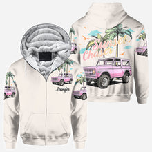 Load image into Gallery viewer, Personalized Sunset Chaser All Over Shirt with Custom Name for Beach Lovers
