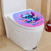 Load image into Gallery viewer, Personalized Ohana Bathroom Curtain &amp; Mats Set Unique Gift for Kids
