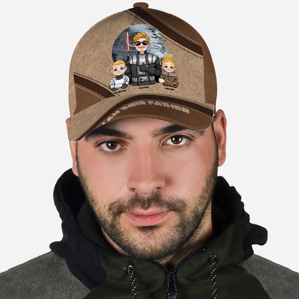 Personalized Classic Cap I Am Their Father Gift for Dad