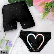 Load image into Gallery viewer, Personalized Use The Force Lace Border Briefs for Couples Gift
