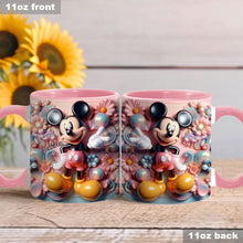 Load image into Gallery viewer, Personalized Ceramic Accent Mug with Magical Mouse Design for Christmas or Birthday
