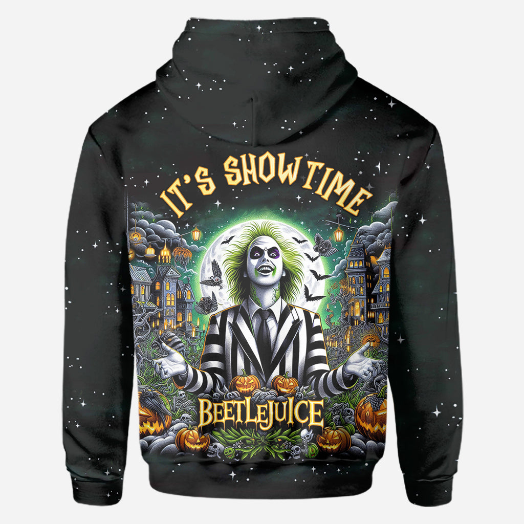 Personalized Beetlejuice All Over Shirt Custom Name Halloween Gift