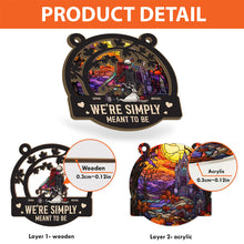 Load image into Gallery viewer, Personalized Nightmare Suncatcher Gift for Halloween or Wedding
