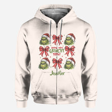 Load image into Gallery viewer, Personalized Grinch All-Over Shirt Custom Name Christmas Gift
