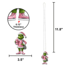 Load image into Gallery viewer, Personalized Grinch Car Ornament Custom Name Christmas Gift
