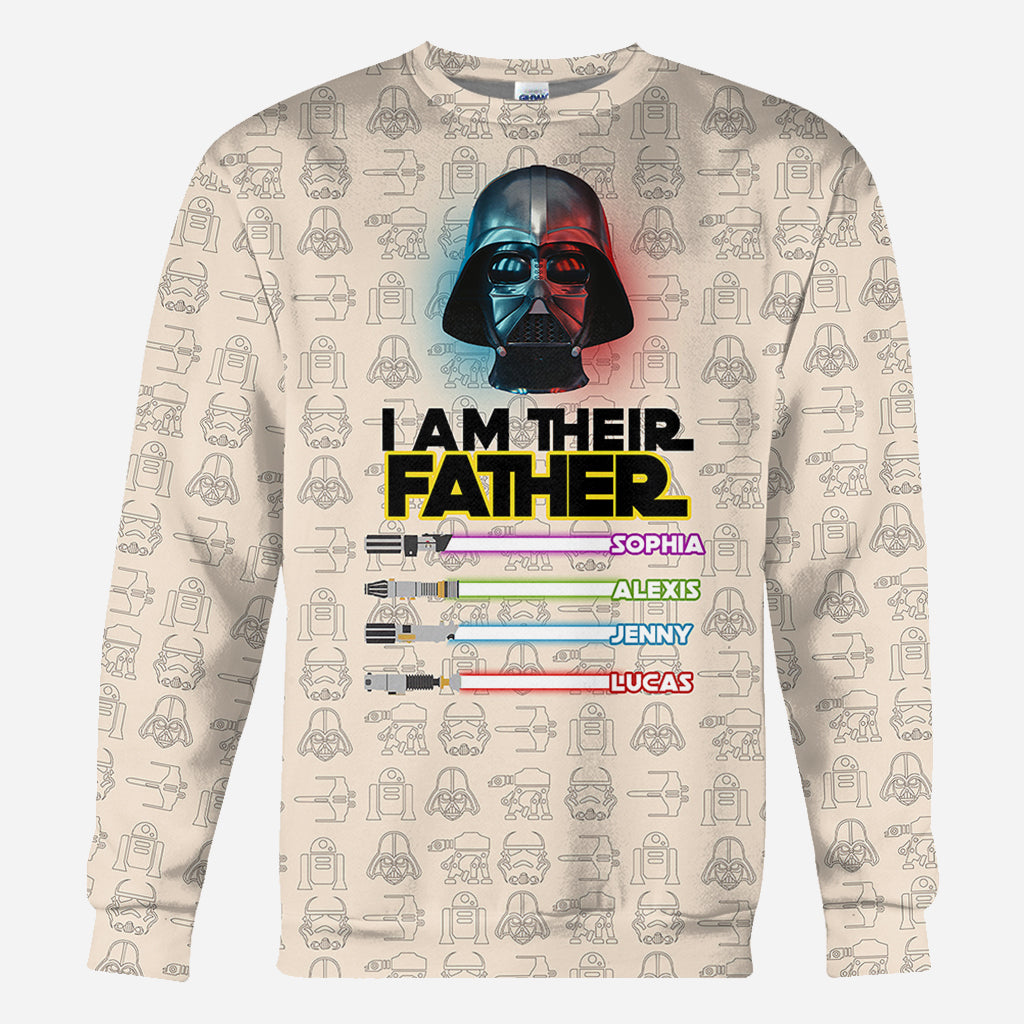 Personalized Father's Day All Over Shirt Custom Name Gift