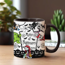 Load image into Gallery viewer, Personalized Nightmare Accent Mug Custom Name Gift for Mom or Dad
