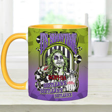 Load image into Gallery viewer, Personalized Beetlejuice Accent Mug Custom Name Halloween Gift
