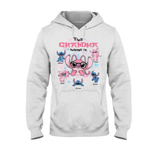 Load image into Gallery viewer, Custom Grandma Mouse T-shirt &amp; Hoodie with Family Names | Personalized Gift

