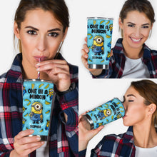 Load image into Gallery viewer, Personalized Minion Tumbler Custom Name Gift for Kids
