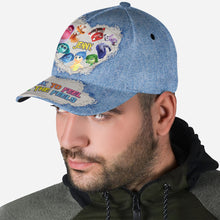 Load image into Gallery viewer, Personalized Denim Classic Cap Custom Name Gift for Kids
