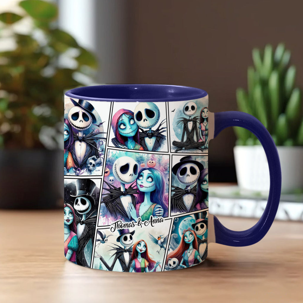 Personalized Nightmare Accent Mug Custom Name Halloween Gift