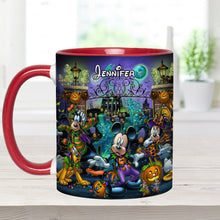 Load image into Gallery viewer, Personalized Halloween Accent Mug Custom Name Gift Idea
