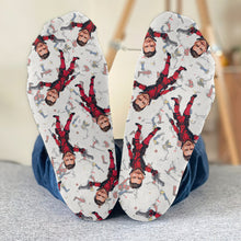 Load image into Gallery viewer, Personalized Funny Socks Custom Face Gift for Nerds
