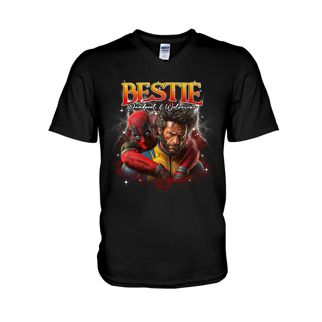 Personalized 90s Vintage Bootleg Tee Custom Bestie Shirt Gift