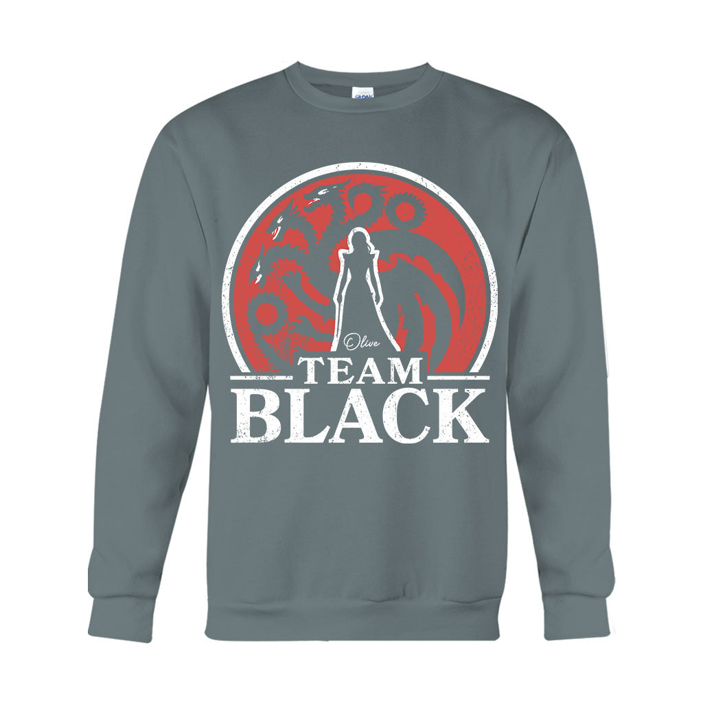 Personalized Team Black vs Green Hoodie & T-shirt Gift