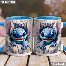 Load image into Gallery viewer, Personalized Ohana Accent Mug Custom Name Gift for Kids

