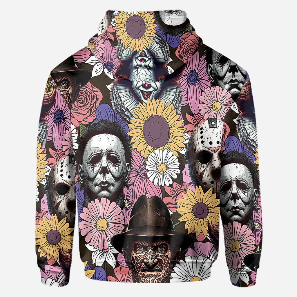Personalized Horror Themed All Over Shirt Custom Design Gift