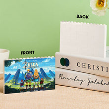 Load image into Gallery viewer, Personalized Hero's Legend Building Brick Block Gift for Dad
