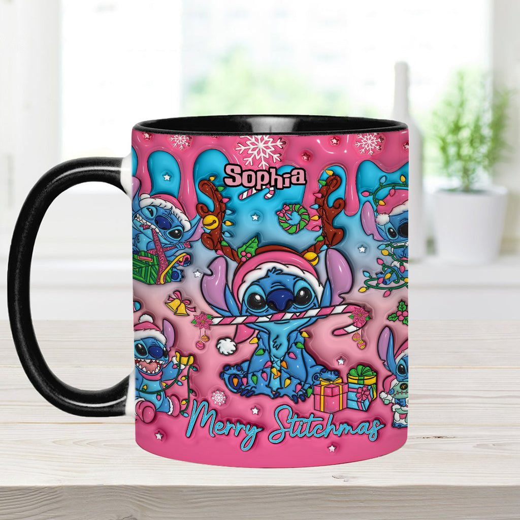 Personalized Ohana Accent Mug Christmas Gift for Mom