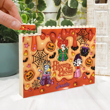 Load image into Gallery viewer, Personalized Halloween Building Brick Block Custom Design Gift
