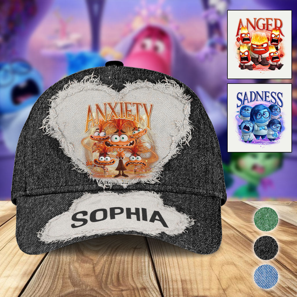 Personalized Anxiety Classic Cap Custom Name Gift