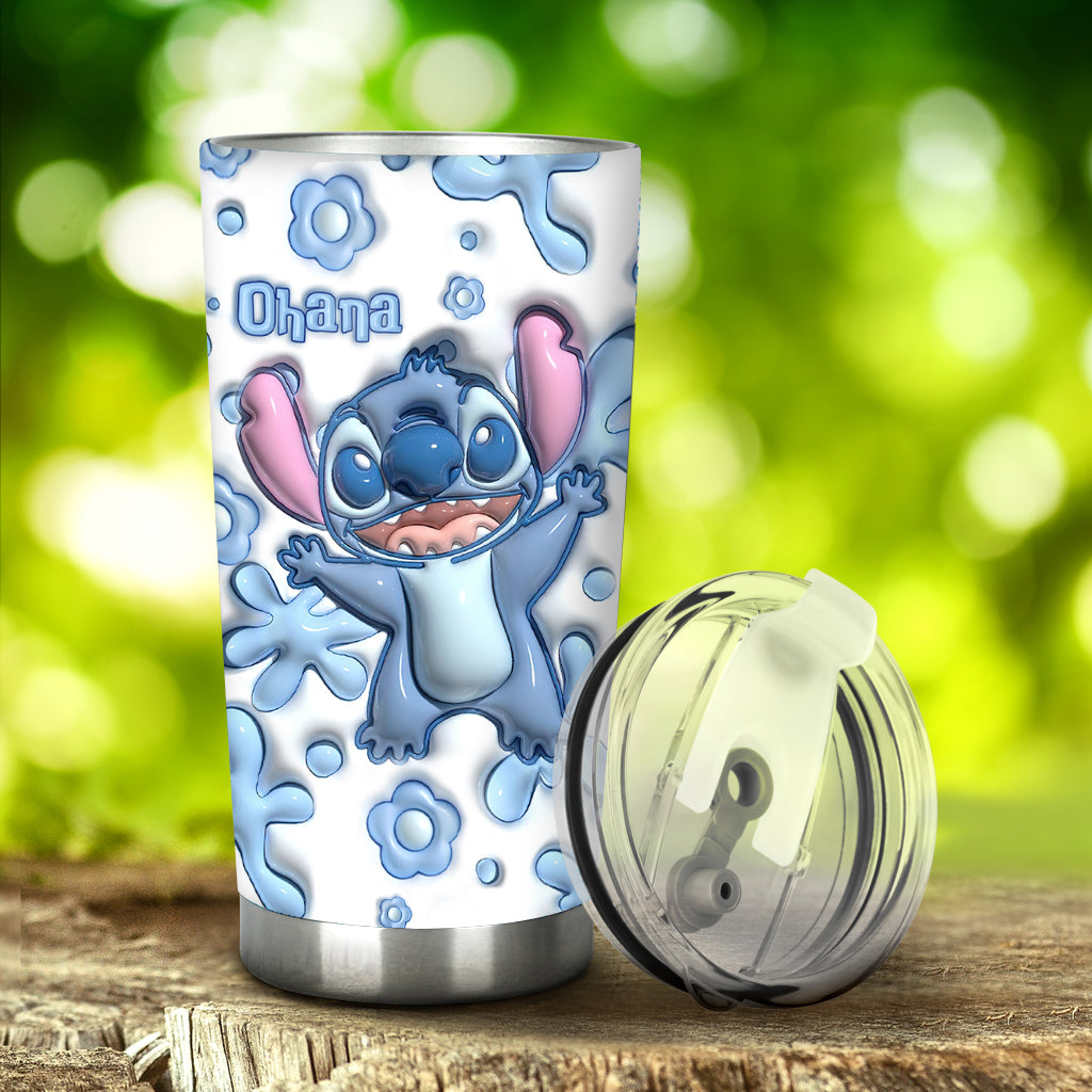 Personalized Ohana Tumbler Custom Name Gift for Kids