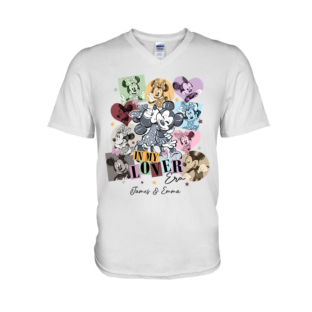Personalized Couple T-Shirt and Hoodie In My Lover Era Gift for Engagement/Anniversary