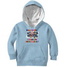 Load image into Gallery viewer, Personalized Kids T-Shirt with Watch Out Design for Back to School
