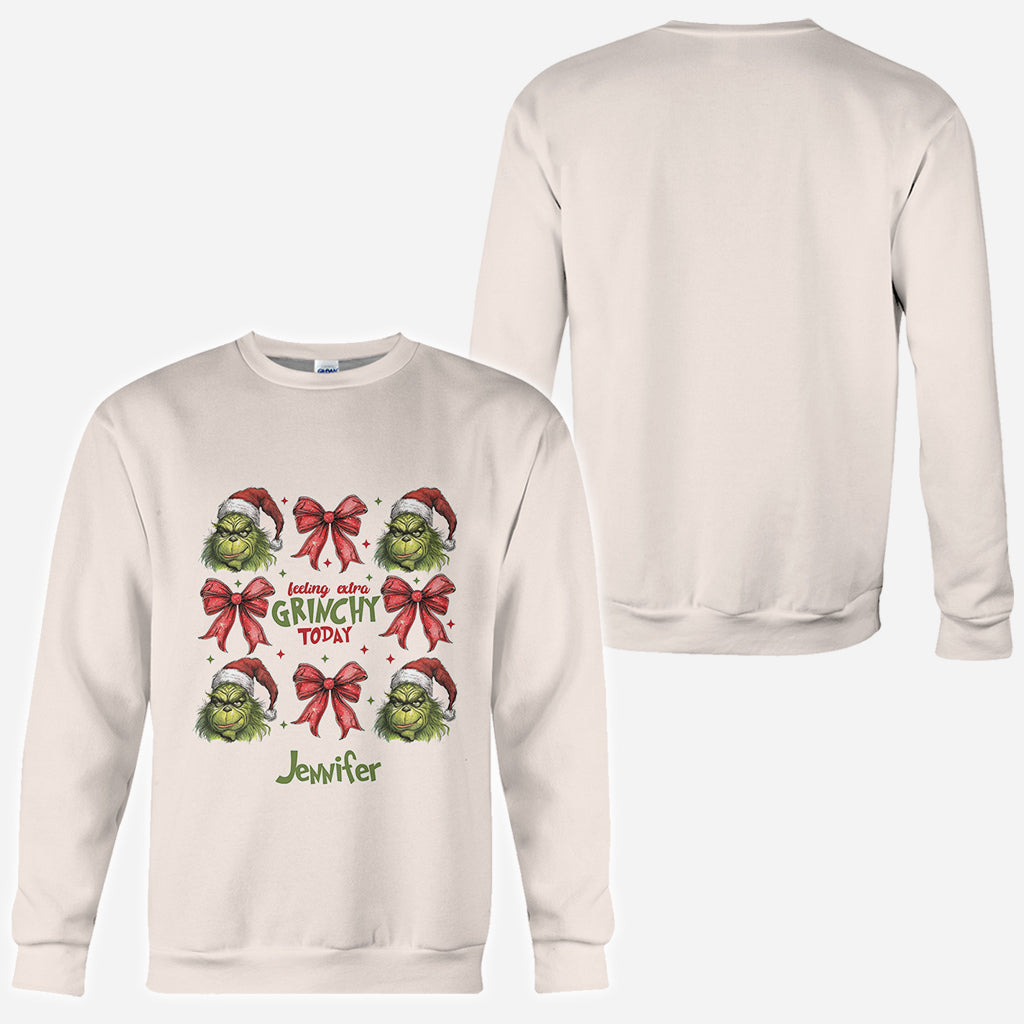 Personalized Grinch All-Over Shirt Custom Name Christmas Gift