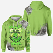 Load image into Gallery viewer, Personalized Grinch All Over Shirt Custom Christmas Gift for Mom
