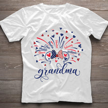 Load image into Gallery viewer, Personalized Firework Mouse T-shirt &amp; Hoodie for Family | 4th of July Gift
