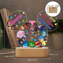 Load image into Gallery viewer, Personalized Acrylic Shaped Light Plaque Custom Name Gift
