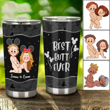Load image into Gallery viewer, Personalized Naughty Mouse Tumbler Custom Name Gift for Couples
