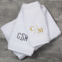 Load image into Gallery viewer, Personalized Family Towel Custom Name Monogram Gift
