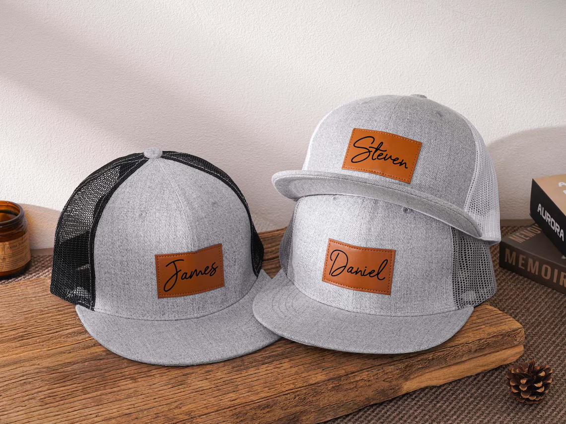 Personalized Father Son Matching Snapback Hats Gift for Dad